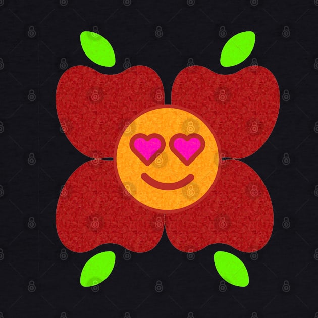 I Heart Fruit Flower by TeachUrb